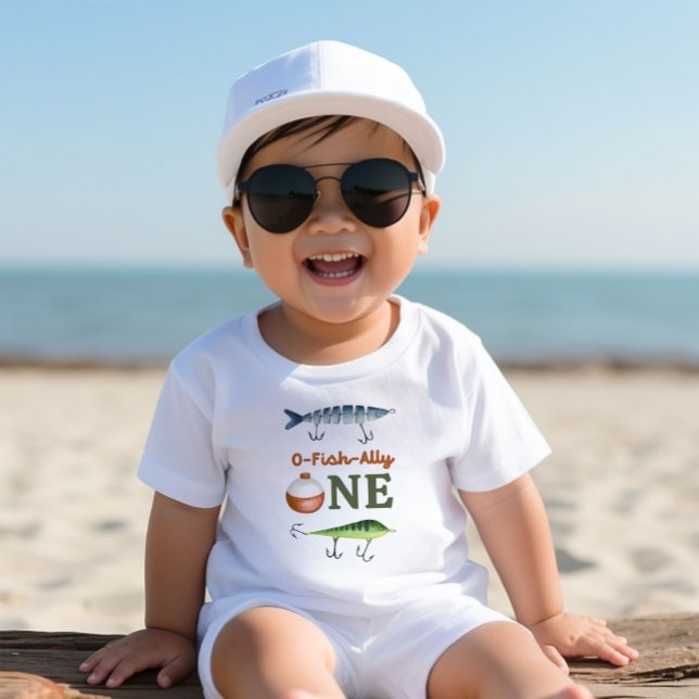 T-shirt Pour Bébé Chemise D'Anniversaire Ally-O-Fish (Créateur téléchargé)