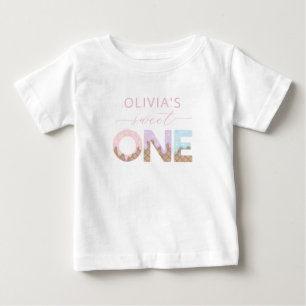 T-shirt Pour Bébé Chemise d'anniversaire de glace Sweet One