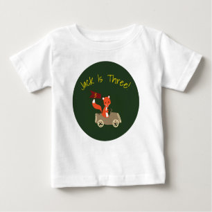 T-shirt Pour Bébé Chemise d'anniversaire de régions boisées