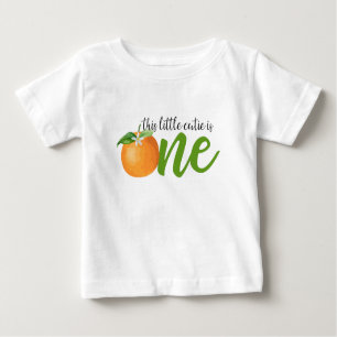 T-shirt Pour Bébé Chemise d'anniversaire Little Cutie
