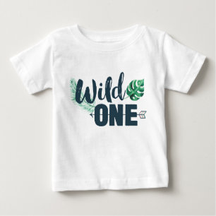 T-shirt Pour Bébé Chemise d'anniversaire sauvage