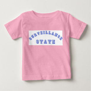 T-shirt Pour Bébé Chemise de base-ball de bébé d'état de