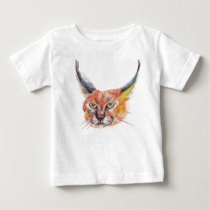 T-shirt Pour Bébé Chemise de bébé de fan de Lynx