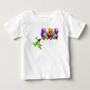 T-shirt Pour Bébé Chemise de bébé de grenouille d'année bissextile
