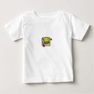 T-shirt Pour Bébé Chemise de bébé de saut de griffonnage