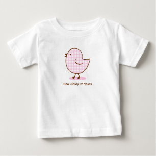 T-shirt Pour Bébé Chemise de bébé personnalisée par poussin de