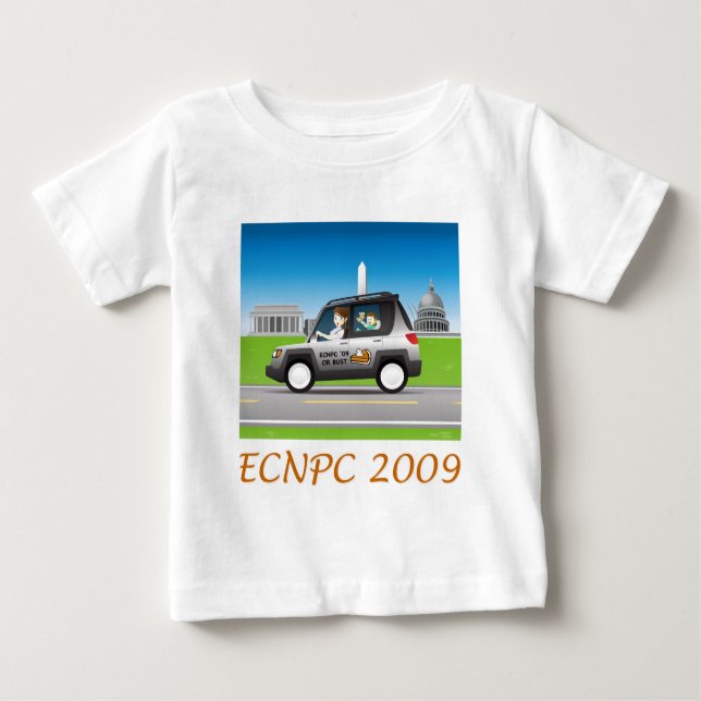T-shirt Pour Bébé Chemise de "enfant en bas âge" d'ECNPC 2009 (Devant)