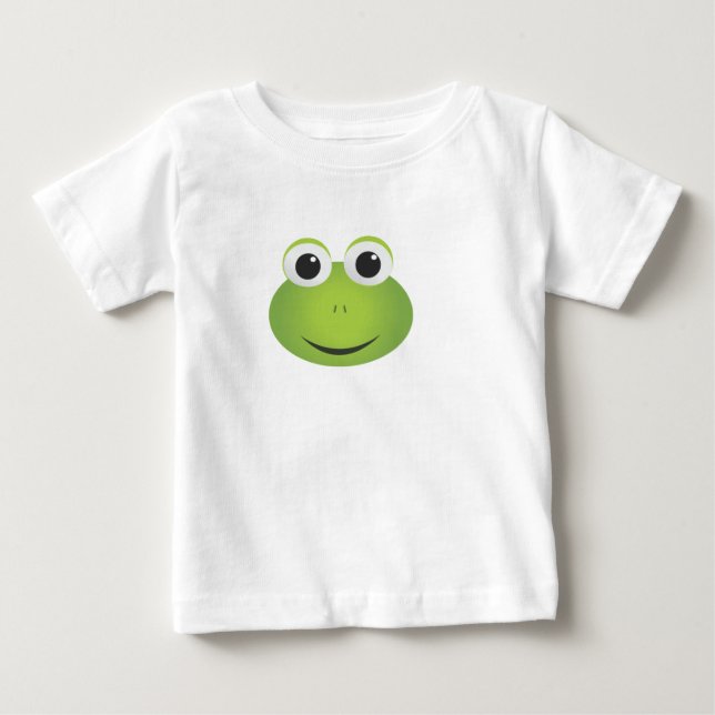 T-shirt Pour Bébé Chemise de grenouille pour bébé (Devant)
