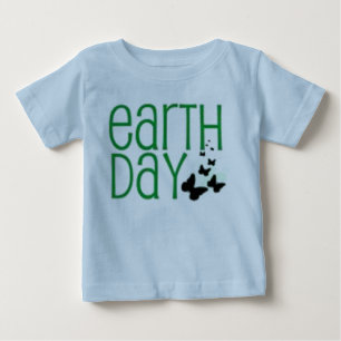 T-shirt Pour Bébé chemise de jour de la terre de bébé