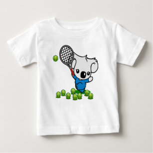 T-shirt Pour Bébé Chemise de koala de tennis