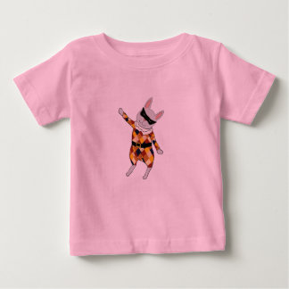 T-shirt Pour Bébé Chemise de lapin de harlequin de danse