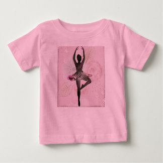 T-shirt Pour Bébé Chemise de l'enfant Ballerina ruffle