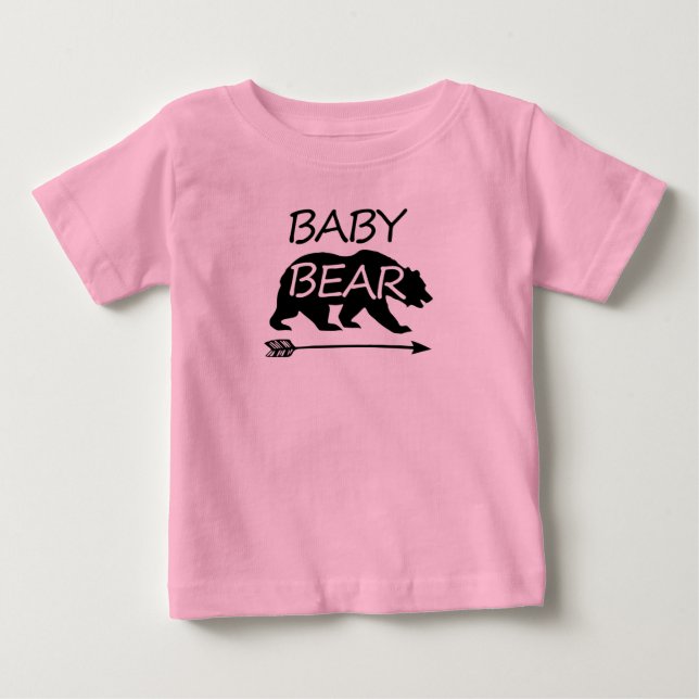 T-shirt Pour Bébé Chemise de l'ours (Devant)