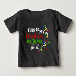 T-shirt Pour Bébé Chemise de Noël Fête Fête Fête Fête Fête