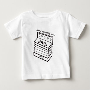T-shirt Pour Bébé Chemise de nourrisson de logo d'accordéon de bande