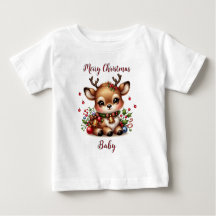 Chemise De Vacances Cute Reindeer - Toddler Person