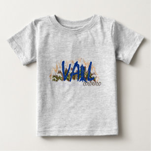 T-shirt Pour Bébé Chemise de Vail le Colorado de bébé