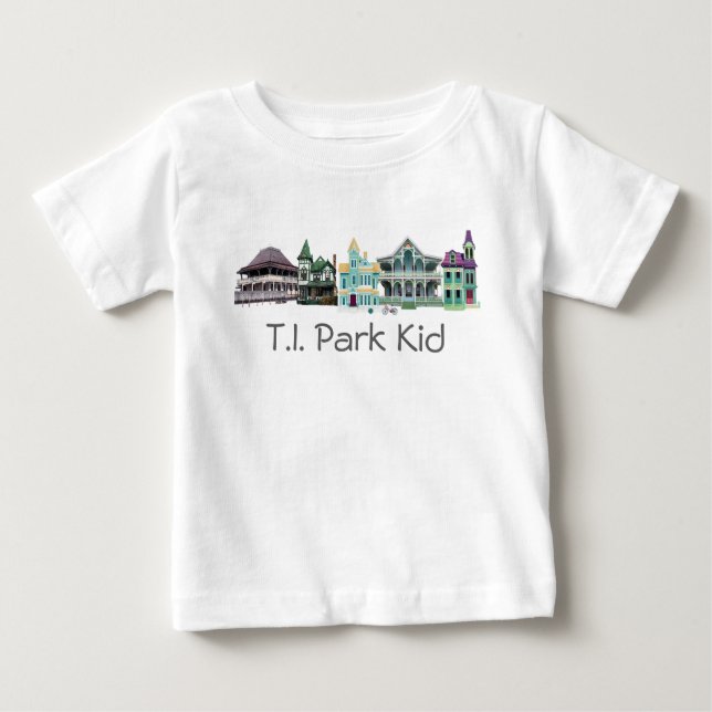 T-shirt Pour Bébé Chemise d'enfant de parc de TI (Devant)