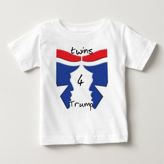 T-shirt Pour Bébé Chemise d'enfant de Twins4Trump (Devant)