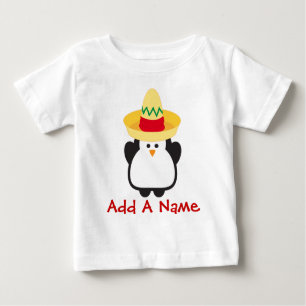 T-shirt Pour Bébé Chemise d'enfant en bas âge de pingouin de Cinco