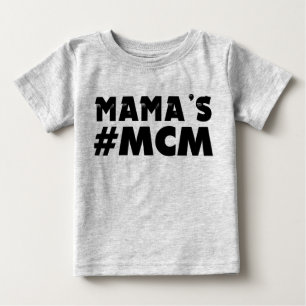 T-shirt Pour Bébé Chemise des garçons #MCM de maman drôle