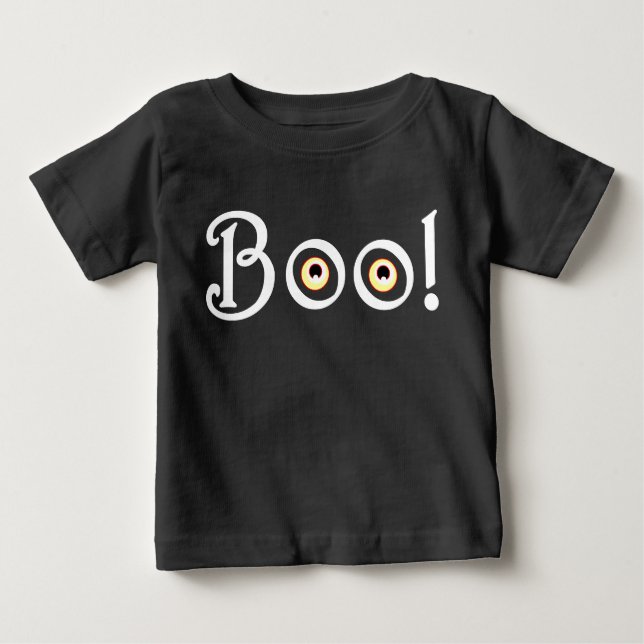 T-shirt Pour Bébé Chemise d'Halloween bébé mignonne Boo Shirts & Tee (Devant)