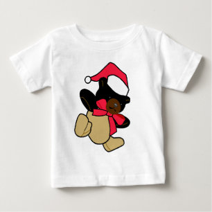 T-shirt Pour Bébé Chemise d'ours en peluche de Noël