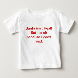 T-shirt Pour Bébé Chemise drôle de Noël de bébé