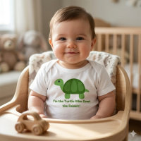 Chemise drôle pour enfants Tortue Bats le Lapin