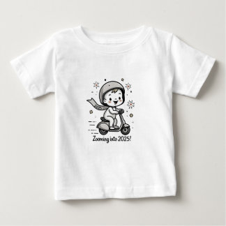 T-shirt Pour Bébé Chemise du Nouvel An 2025 pour enfants