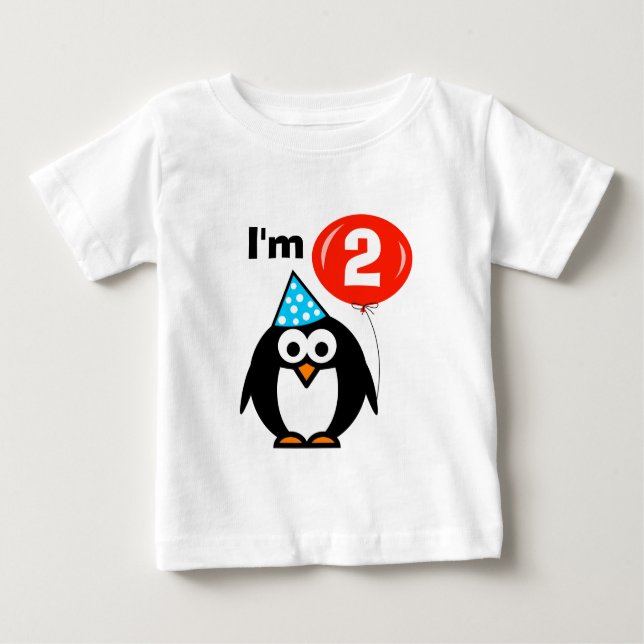 T-shirt Pour Bébé Chemise enfant 2e anniversaire pour enfant de deux (Devant)