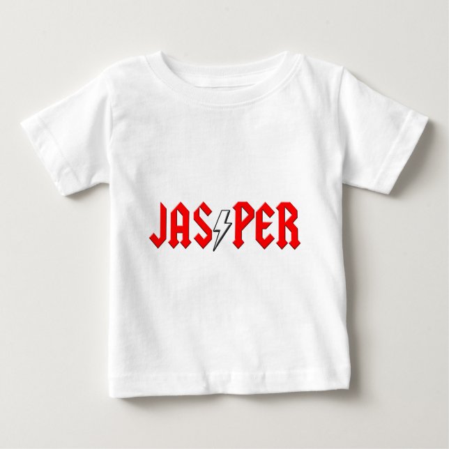 T-shirt Pour Bébé chemise faite sur commande de rock de JASPE (Devant)