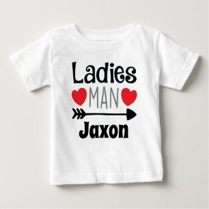 T-shirt Pour Bébé Chemise féminine féminine de Saint-Valentin person