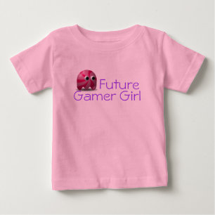 T-shirt Pour Bébé Chemise fille gamer