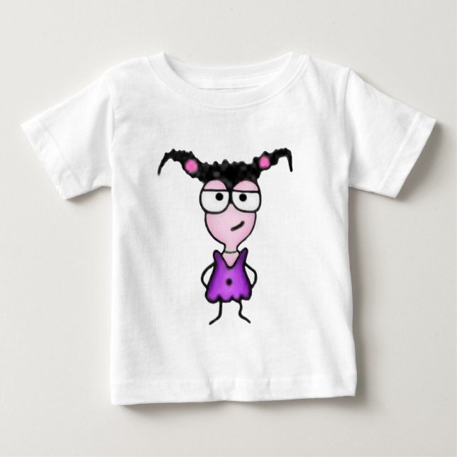 T-shirt Pour Bébé Chemise fille Sassy (Devant)
