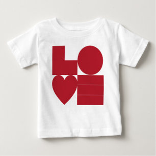 T-shirt Pour Bébé Chemise graphique d'amour