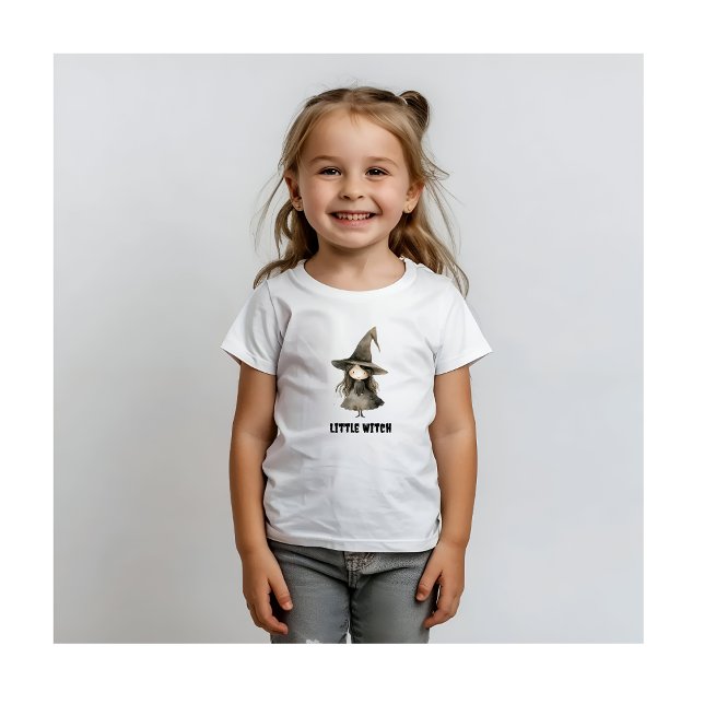 T-shirt Pour Bébé Chemise Halloween Sorcière (Créateur téléchargé)