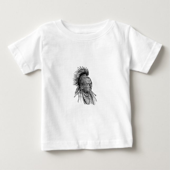 T-shirt Pour Bébé Chemise indienne pour bébé (Devant)