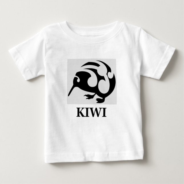 T-shirt Pour Bébé Chemise KIWI New Zealand Bird (Devant)