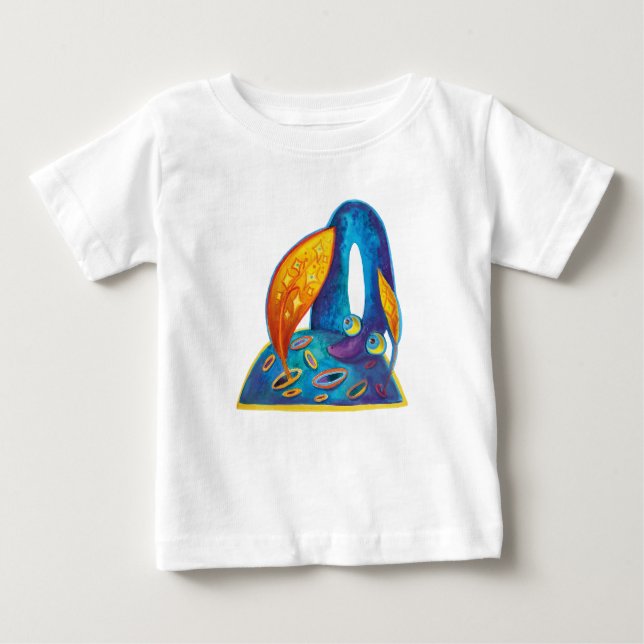 T-shirt Pour Bébé chemise magique dragons (Devant)