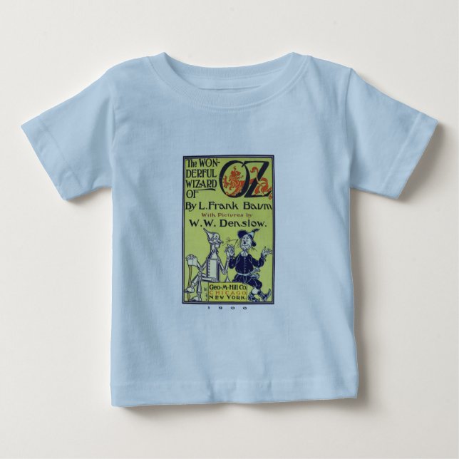 T-shirt Pour Bébé Chemise merveilleuse de magicien d'Oz (Devant)