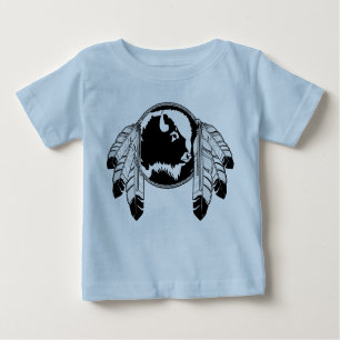 T-shirt Pour Bébé Chemise Metis Toddler Native Wildlife Art Baby Shi