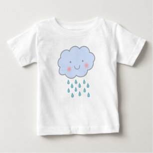 T-shirt Pour Bébé Chemise mignonne de jour pluvieux