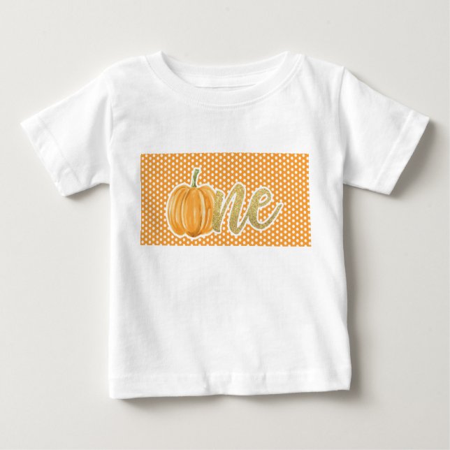 T-shirt Pour Bébé Chemise ONE pour le premier anniversaire du citrou (Devant)