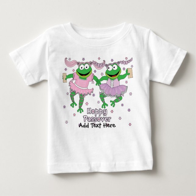 T-shirt Pour Bébé Chemise Pâque 6-24 Mois (Devant)