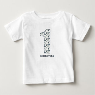 T-shirt Pour Bébé Chemise personnalisée pour le premier anniversaire