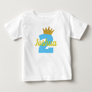 T-shirt Pour Bébé Chemise personnelle pour le 2e anniversaire de la 