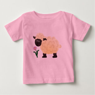 T-shirt Pour Bébé Chemise Petit Agneau Tutu