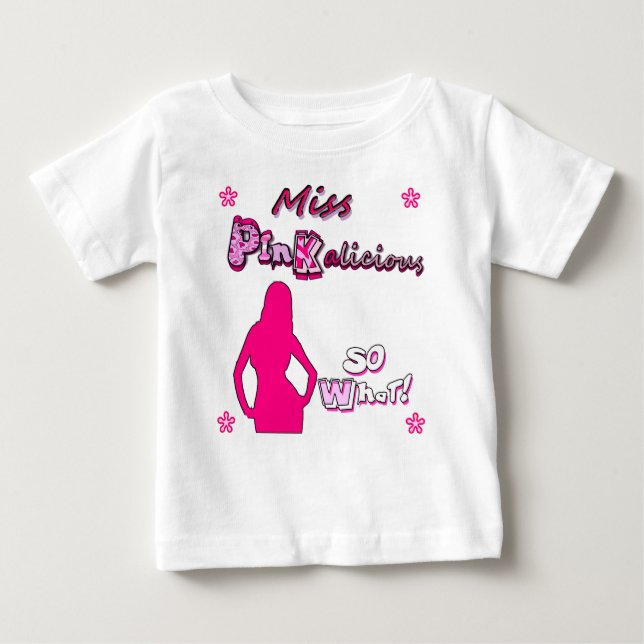 T-shirt Pour Bébé chemise pinkalicious (Devant)