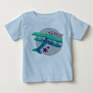 T-shirt Pour Bébé Chemise pirate du ciel